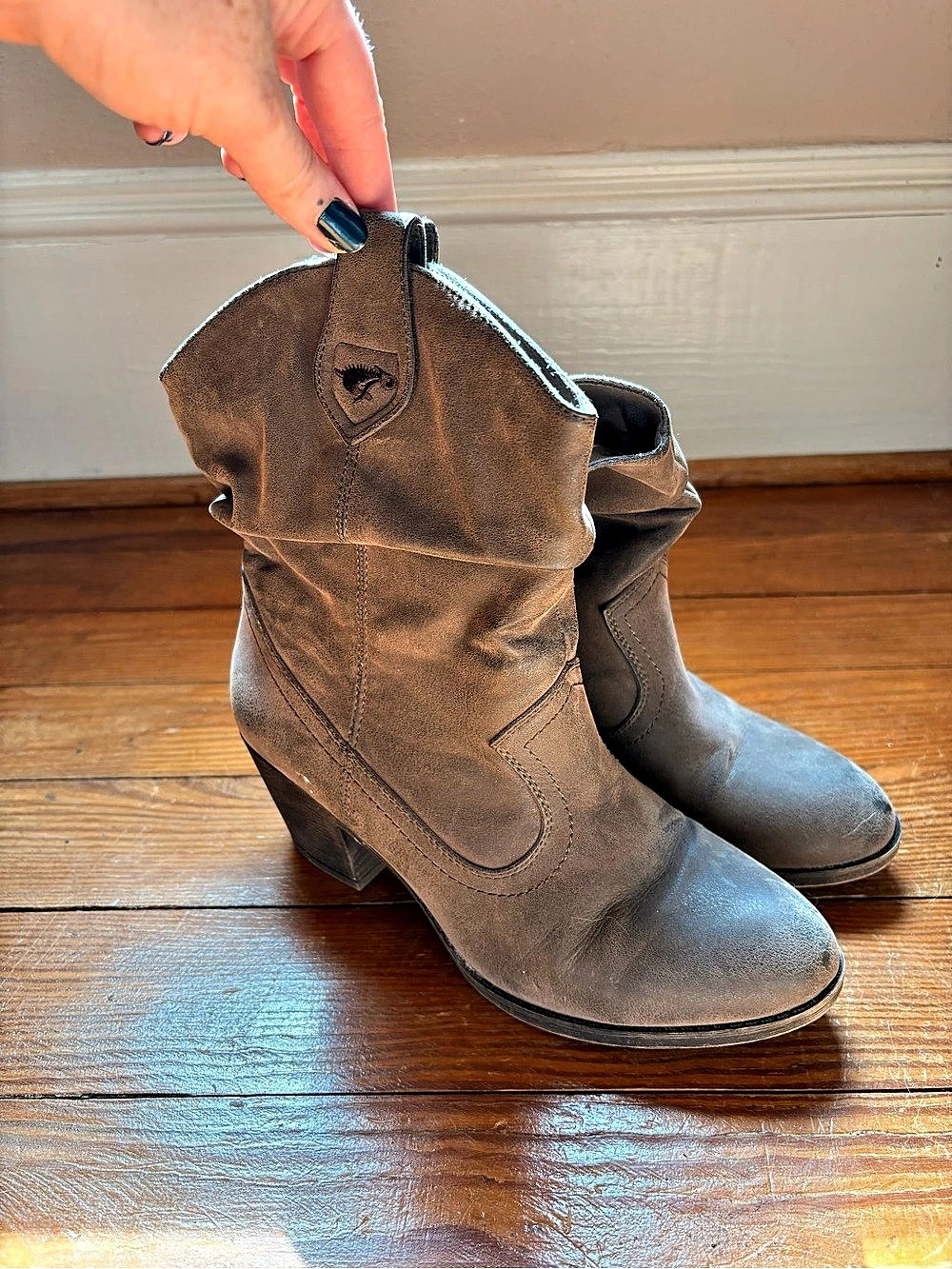Rocket dog Brown Heeled Boots